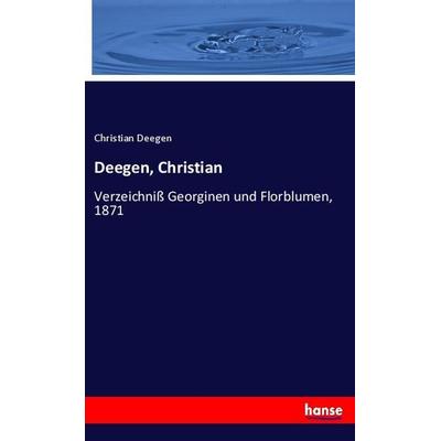 Deegen, C: Deegen, Christian, Taschenbuch von Christian Deegen, Hansebooks, 978-3-337-66268-4