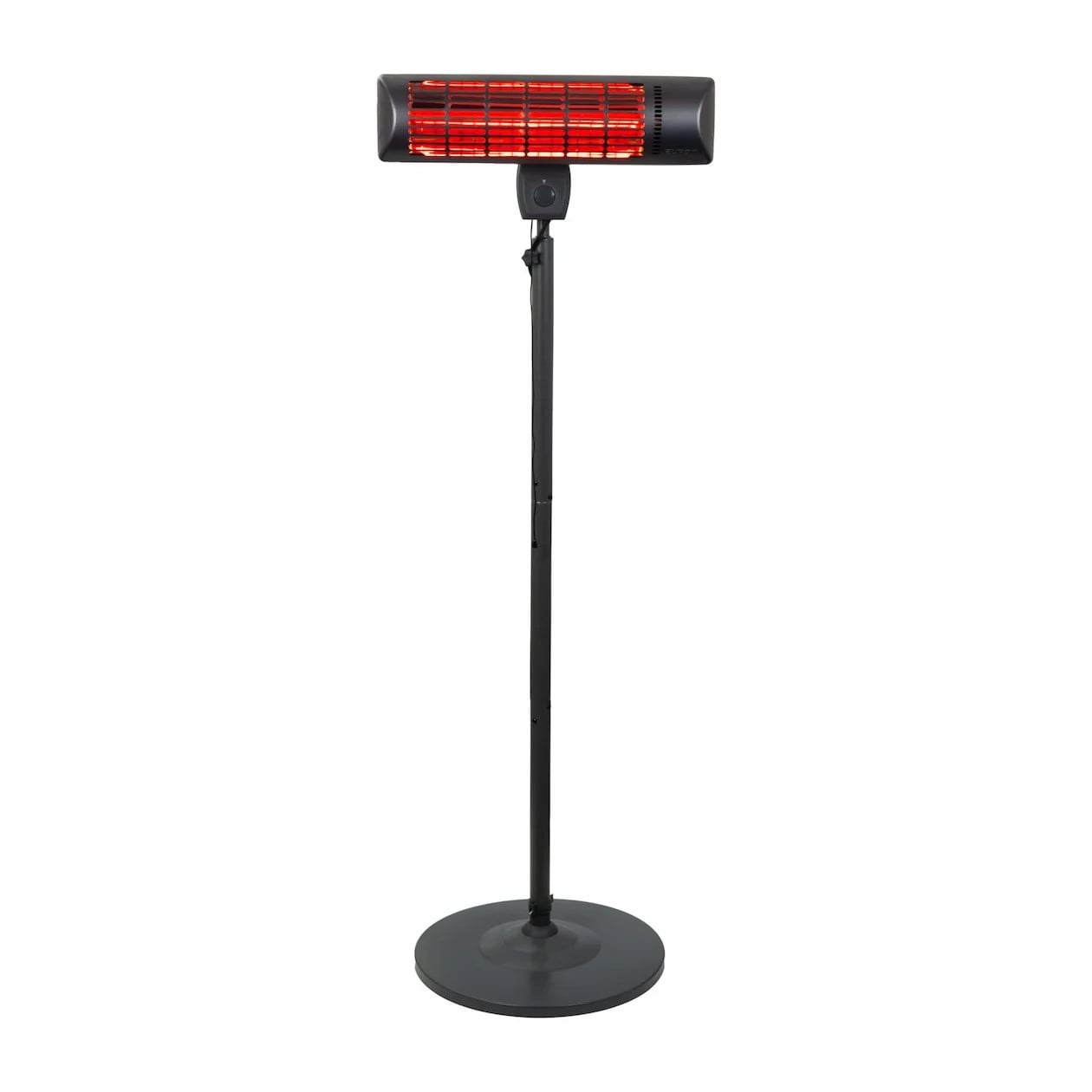 Eurom Q-time Golden 1800S terrasverwarmer, zwart/grijs, 1800 Watt