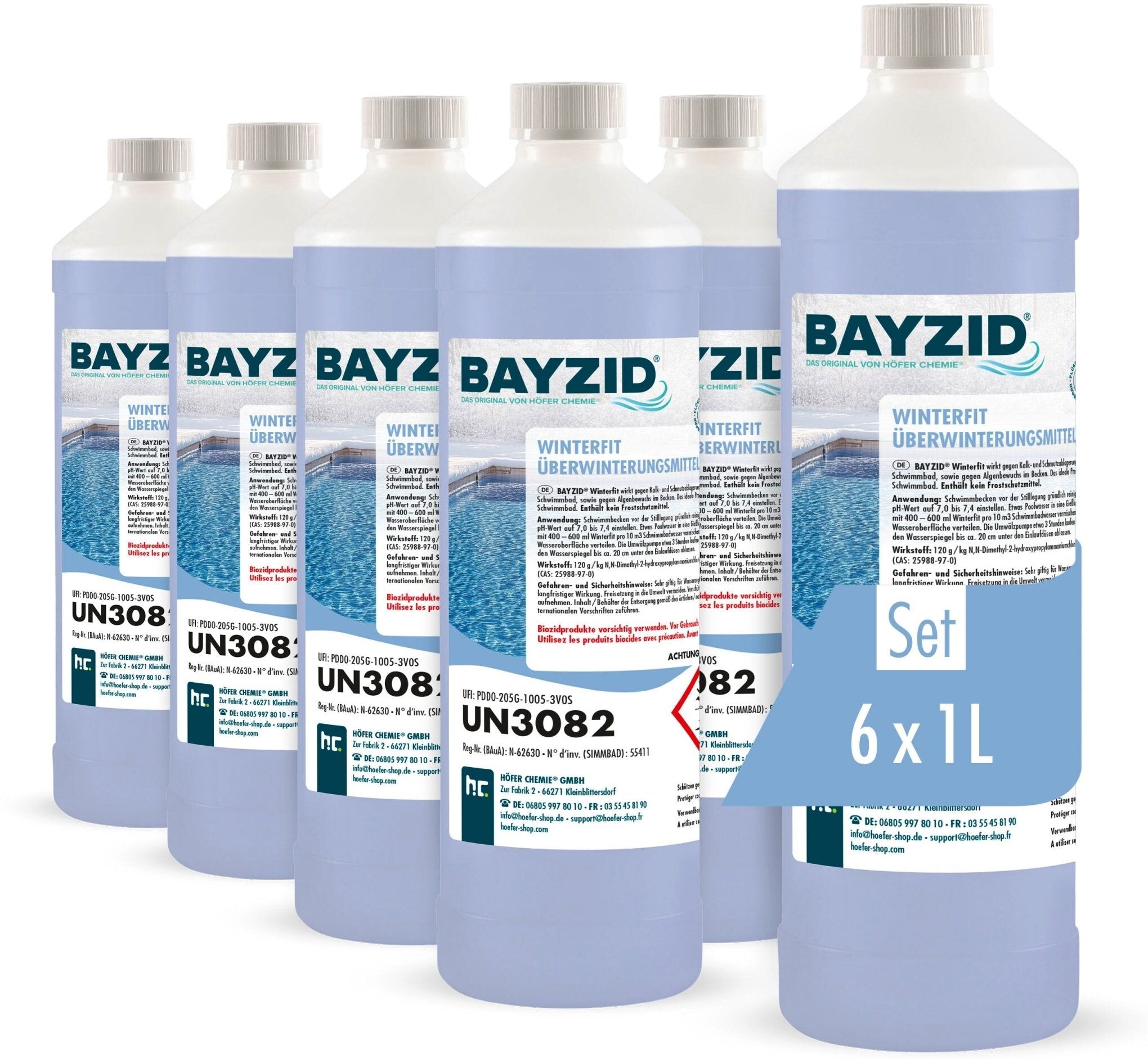Höfer Chemie GmbH 3x 1 L Winterfit