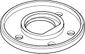Dornbracht Wandscheibe 09301100390