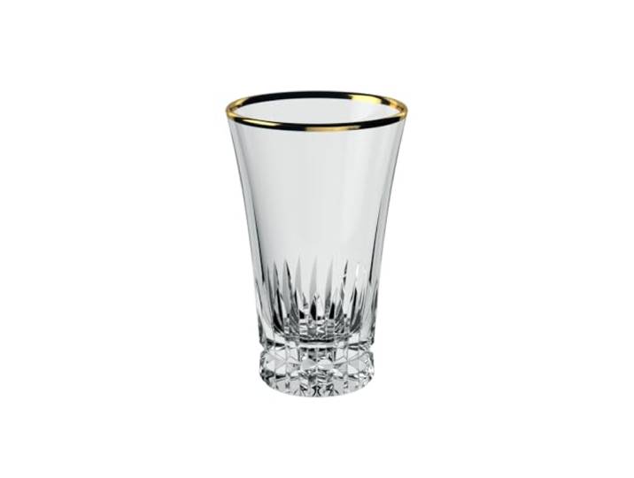 Villeroy & Boch - Grand Royal Gold Longdrinkglas Set mit Goldrand, Gläser für Cocktails und Longdrinks, 300 ml, Kristallglas, Klar