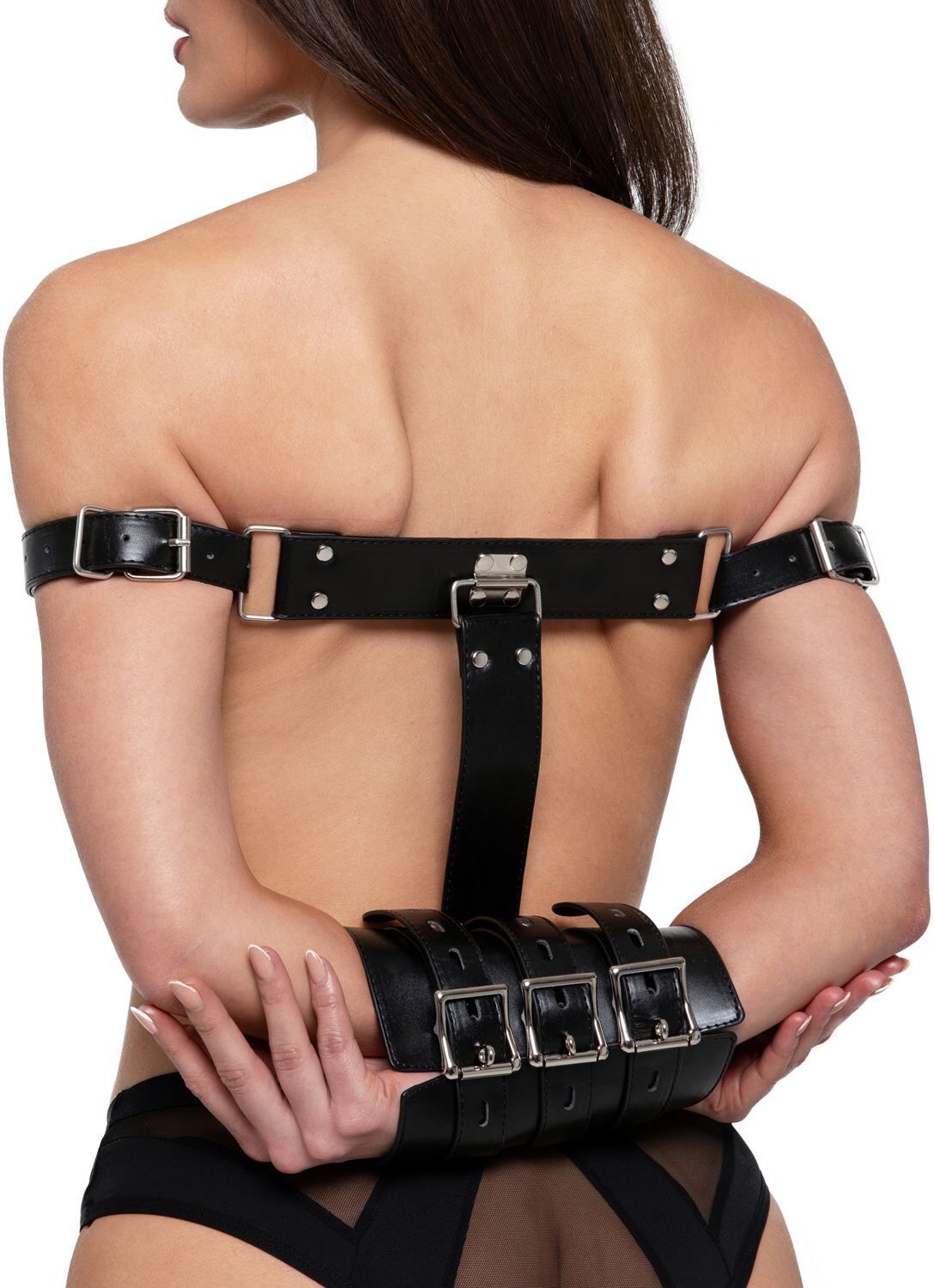 Bedroom Fantasies Ensemble de retenue pour bras Blissfully Bound - Noir
