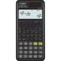 fx-87DE PLUS 2nd Edition, Taschenrechner schwarz