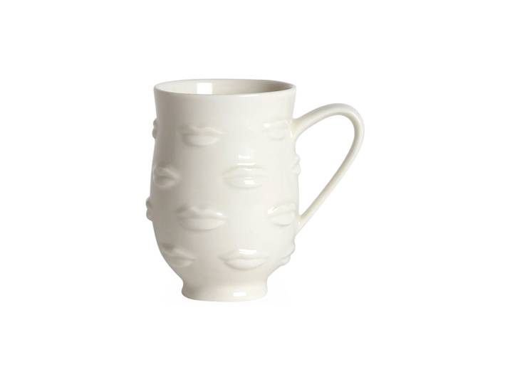 Jonathan Adler - Mug Muse - Blanc - Porcelaine émaillée - Designer Jonathan Adler