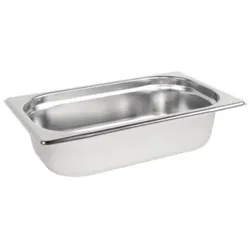 Vogue GN-Behälter Edelstahl 6,5cm GN1/4