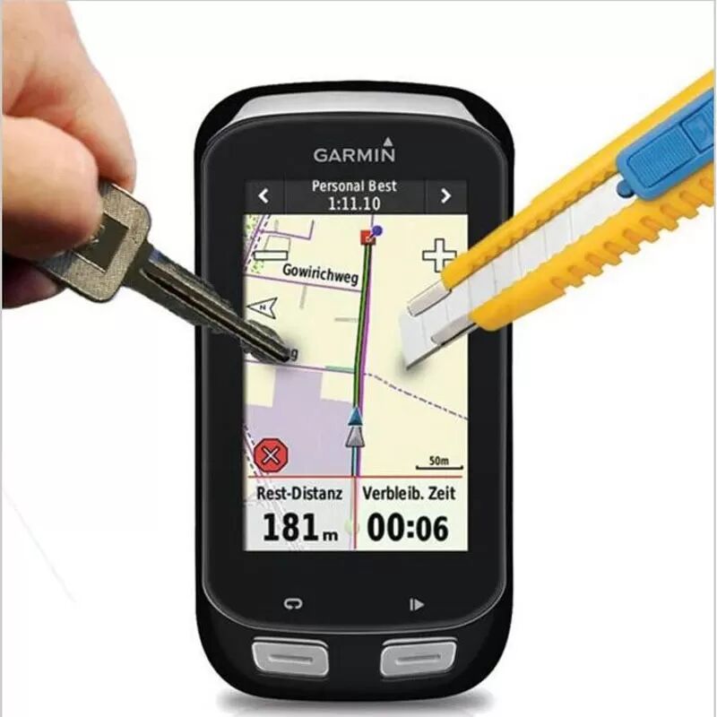 INF Displayschutzfolie Garmin Edge 1040 / 1030 Gehärtetes Glas
