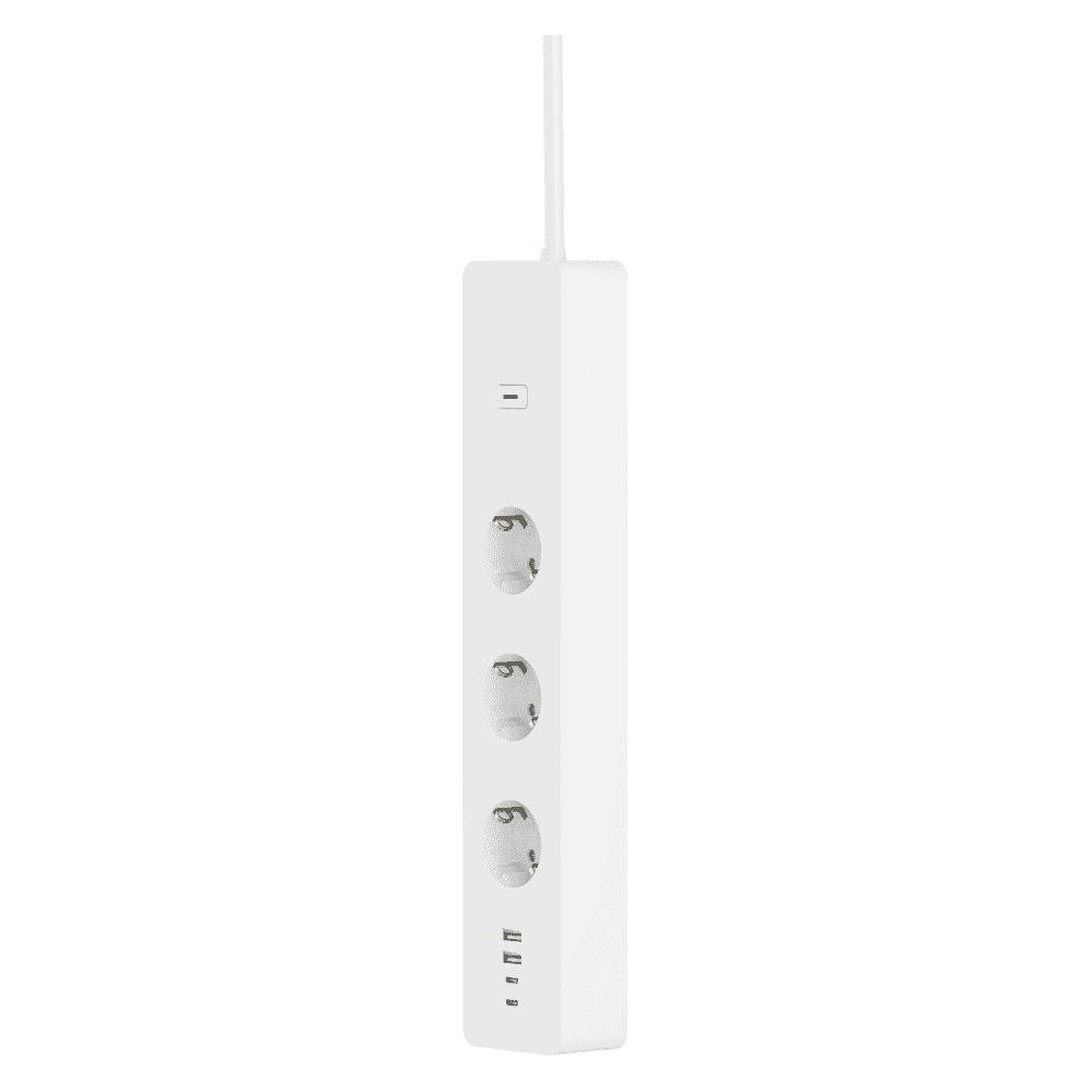 Woox R6132 Intelligente Steckerleiste 3 AC-Ausgänge Type F (CEE 7/4) 1,5 m 4 3680 W Weiss (3x, CEE 7/4, 1.50 m) (R6132)