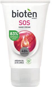 Bioten Creme de Mãos SOS Óleo Argão e 5% Ureia 50 ml