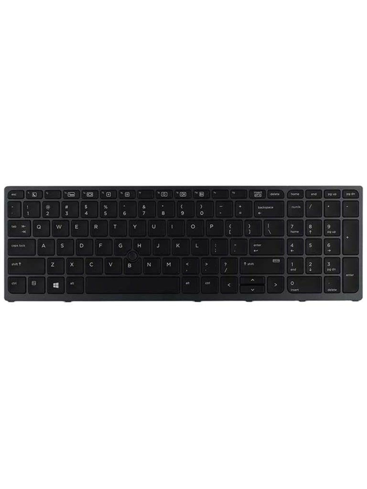 HP Keyboard (DANISH) - Laptop Ersatztastatur - Dänisch