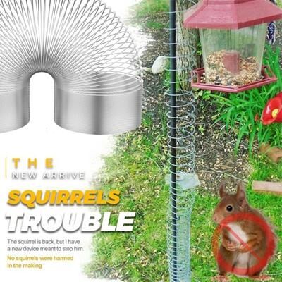 Inspire Essentials GuardSpring Squirrel Proof Bird Feeder Protector Set 1pc