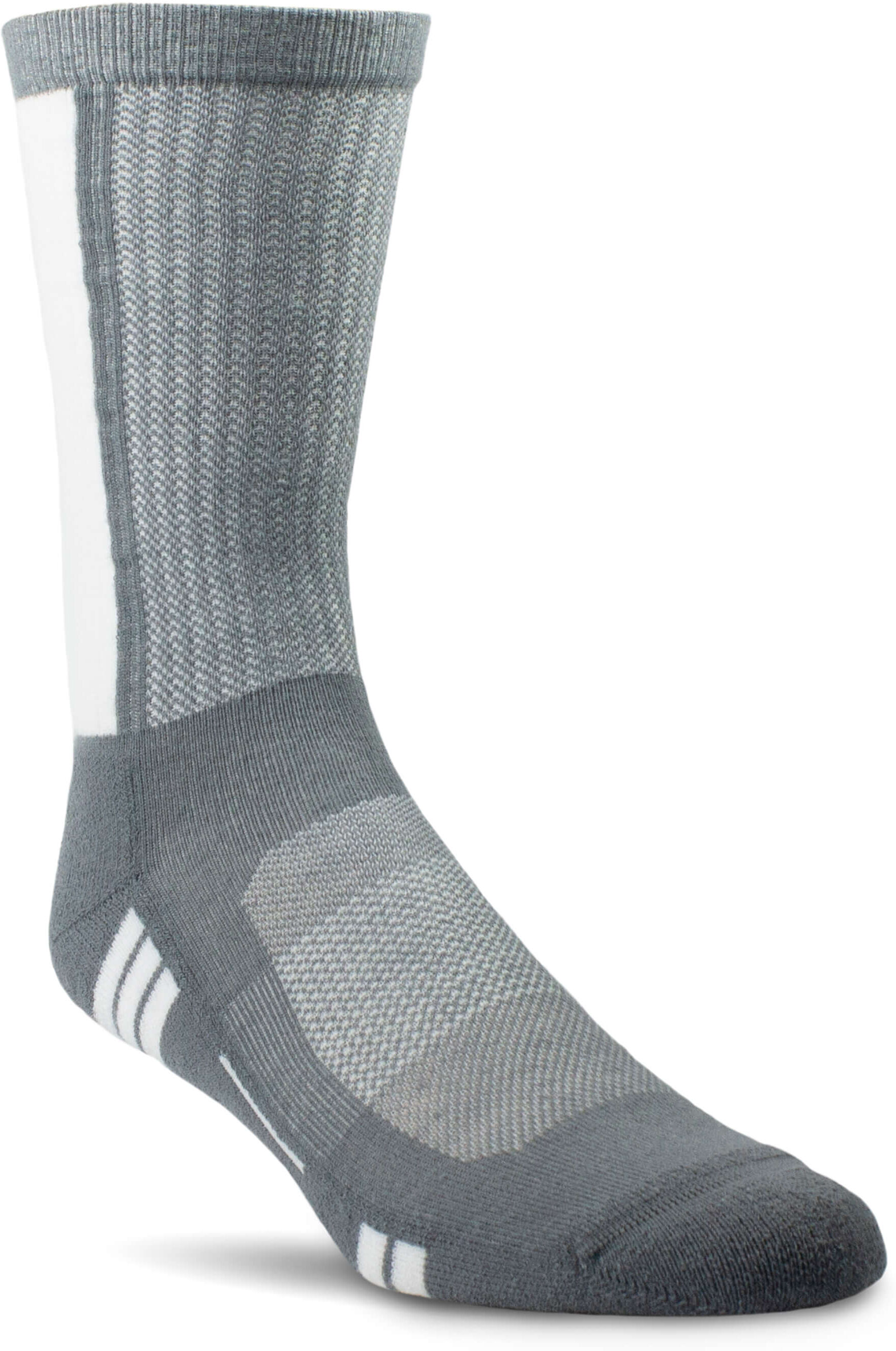 VentTEK® Mid Calf Performance Socks 2 Pair Pack in Grey, Size: Large Regular by Ariat