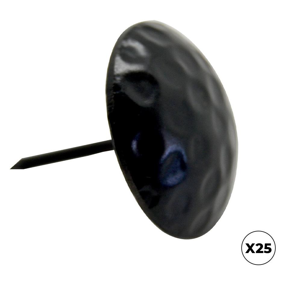 Micel Golf-Nagel cl02, Stahl, schwarz, 30 x 30 mm, 25 Stück, Schachtel (25 Stk., 30 mm) (78430950)