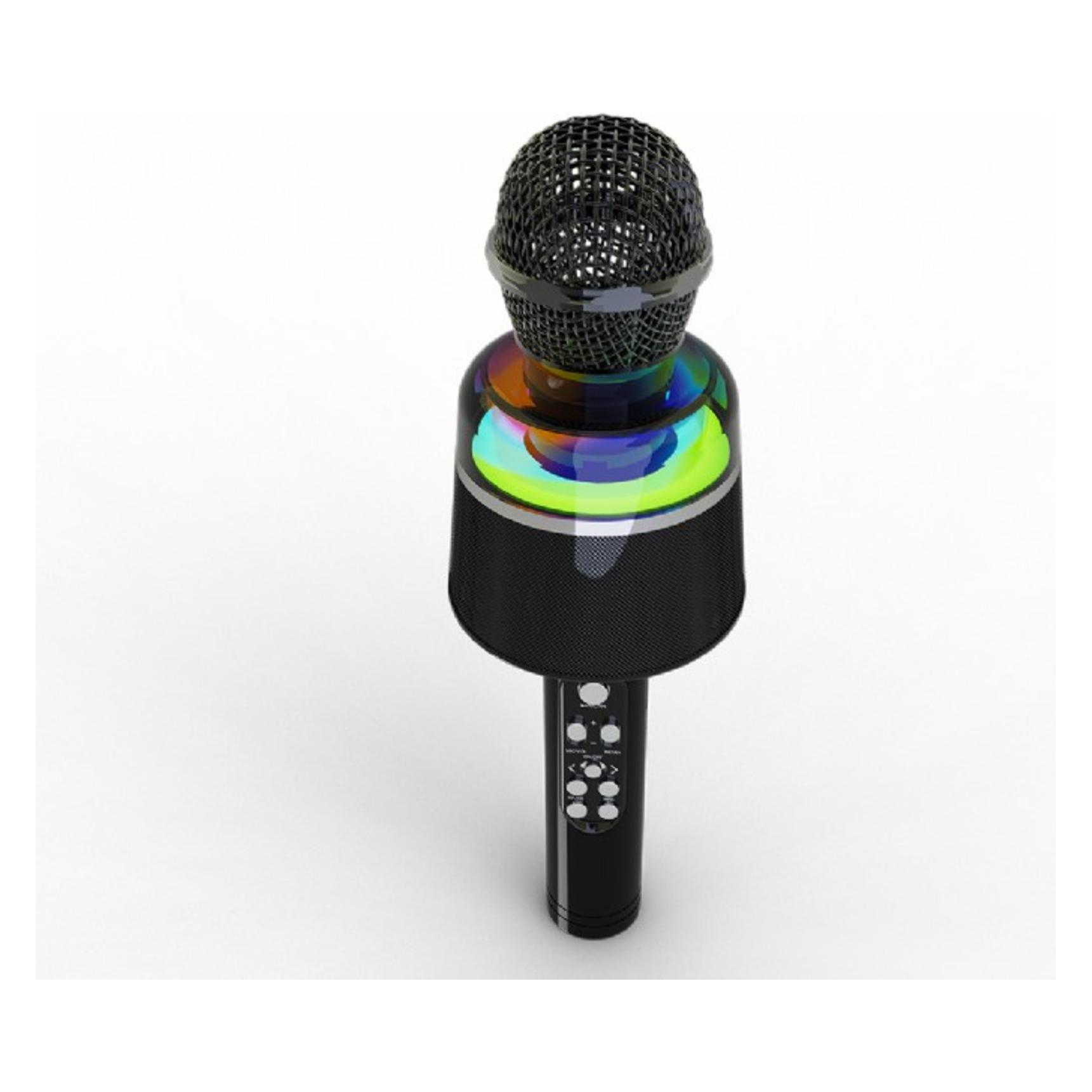 Gembird Wired headphones MICBT-01-BK Wireless Karaoke Microphone, Black | (MICBT-01-BK)