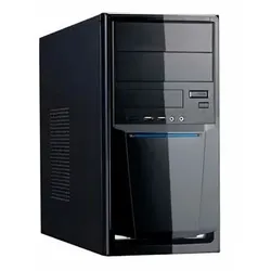 Linkworld 7271-23 Computer-Gehäuse Midi Tower Schwarz
