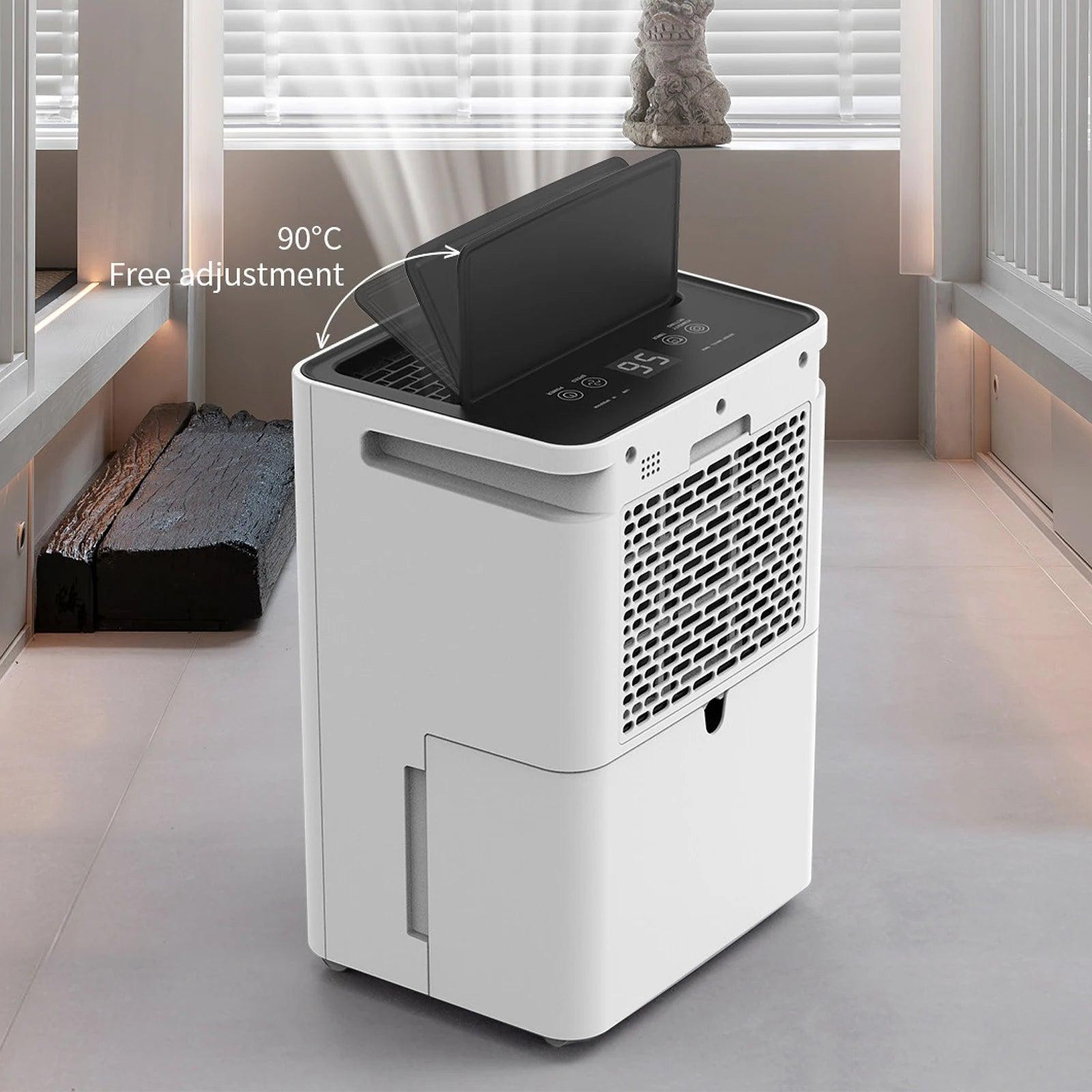 Selius Luchtontvochtiger en Luchtreiniger met Smart Touch Panel, 3.2L, 38dB