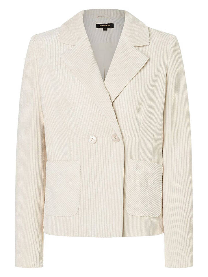 More & More Cordjacke in Beige - 42