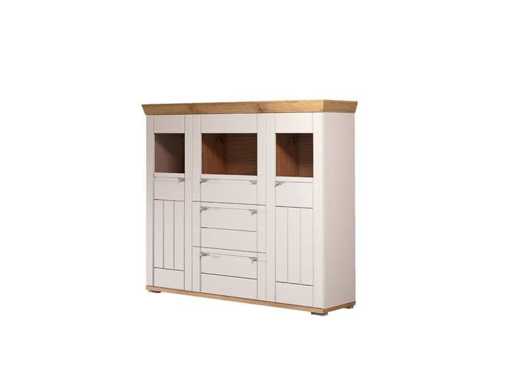Wohn-Concept Country-L Highboard Artisan Eiche Kaschmir
