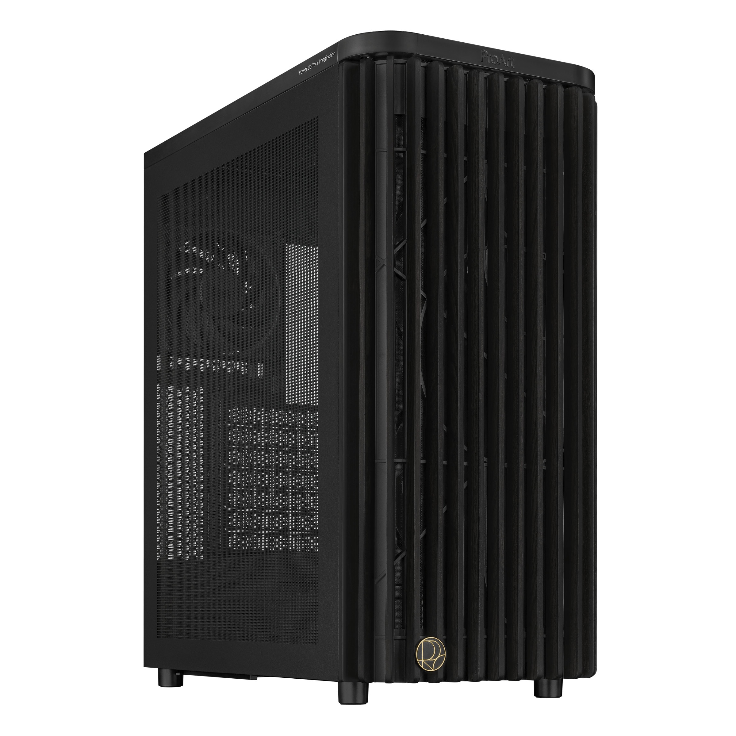 ASUS ProArt PA401 Wood Edition Mesh Panel ATX Midi-Tower Gaming Gehäuse 90DC00M0-B39040