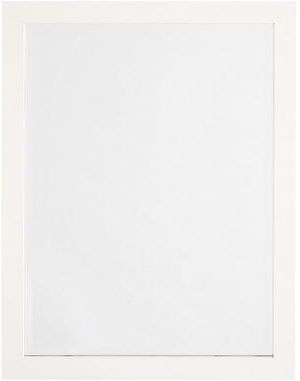 "Lacquer Frame Mirror - White, 50"" x 20"" - Ballard Designs"