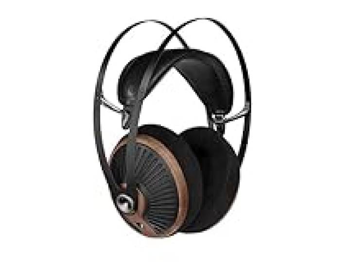 MEZE AUDIO 105 Silva Casque audiophile supra-auriculaire filaire léger à dos ouvert Pilotes dynamiques de 50 mm Basse impédance 42 Ohms Câbles et étui de transport inclus