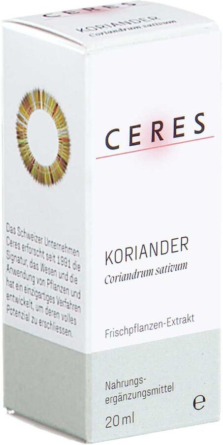 Ceres Koriander Coriandrum Sativum Extrakt Tropfen