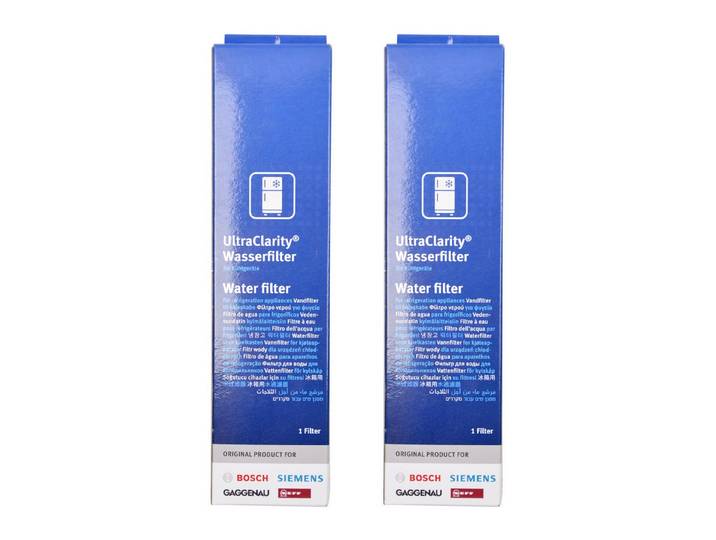 BOSCH Ersatzfilter Wasserfilter intern 11034151 UltraClarity®, für KühlGefrierKombination SideBySide