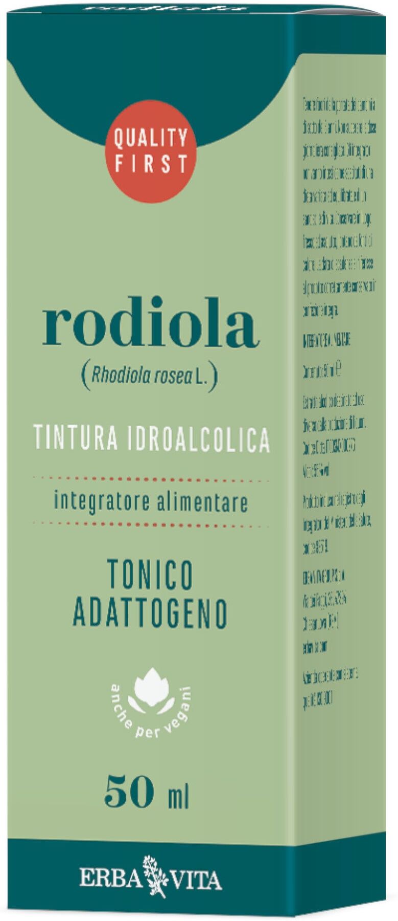 ERBA VITA Estratto Idroalcolico - Rodiola 50ml 