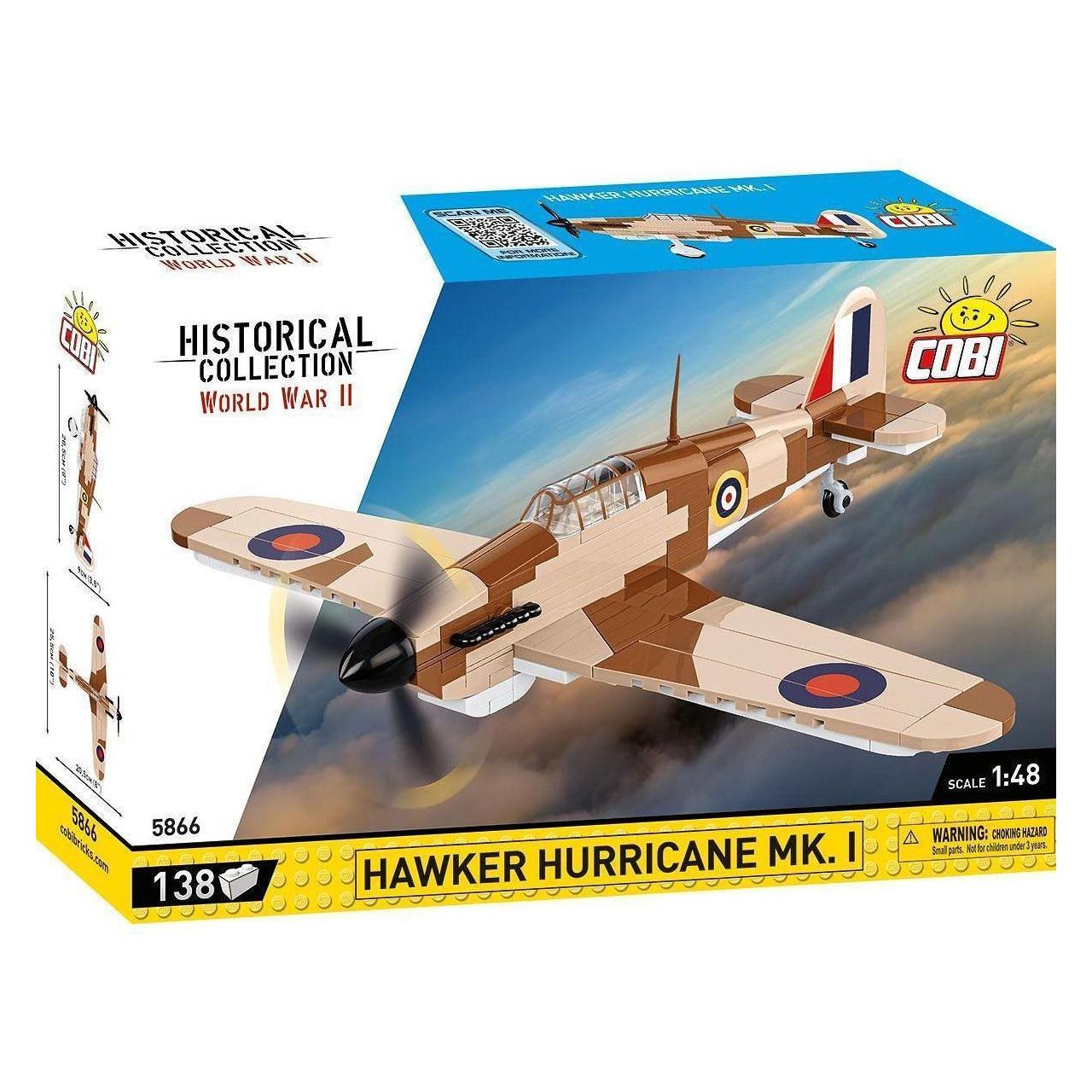 Cobi Historical Collection World War II 5866 Hawker Hurricane MK.1 5866 (COBI-5866)