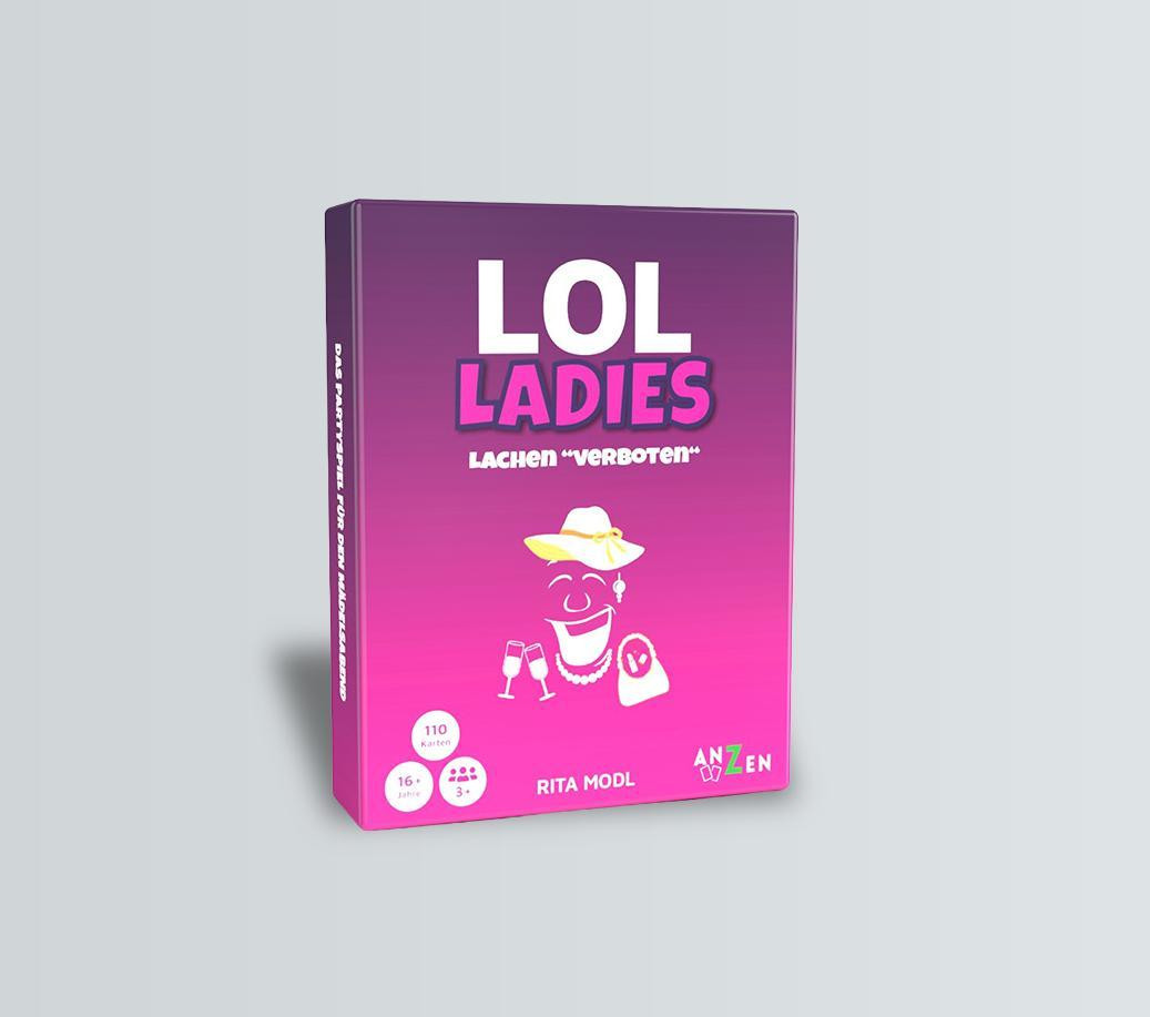 ANZEN LOL Ladies T-shirt Lachen verboten
