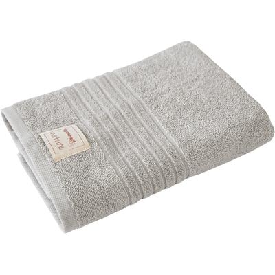 Handtuch DYCKHOFF "Nature", silber, B:50cm L:100cm, Frottier, Obermaterial: 100% Baumwolle, Handtücher