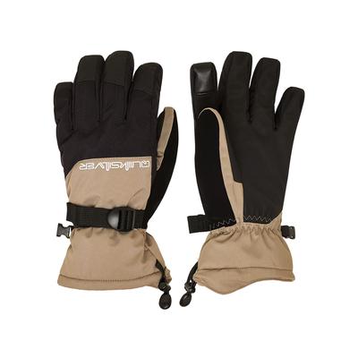 Snowboardhandschuhe QUIKSILVER "Mission", Herren, Gr. L, beige (fallen rock), Obermaterial: 62% Polyurethan, 38% Polyester., Handschuhe