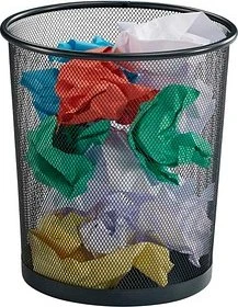 Zeller Meshline Papierkorb 12,0 l anthrazit