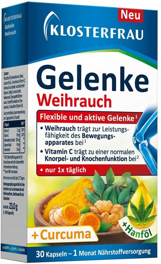 Klosterfrau Gelenke Weihrauch Weichkapseln