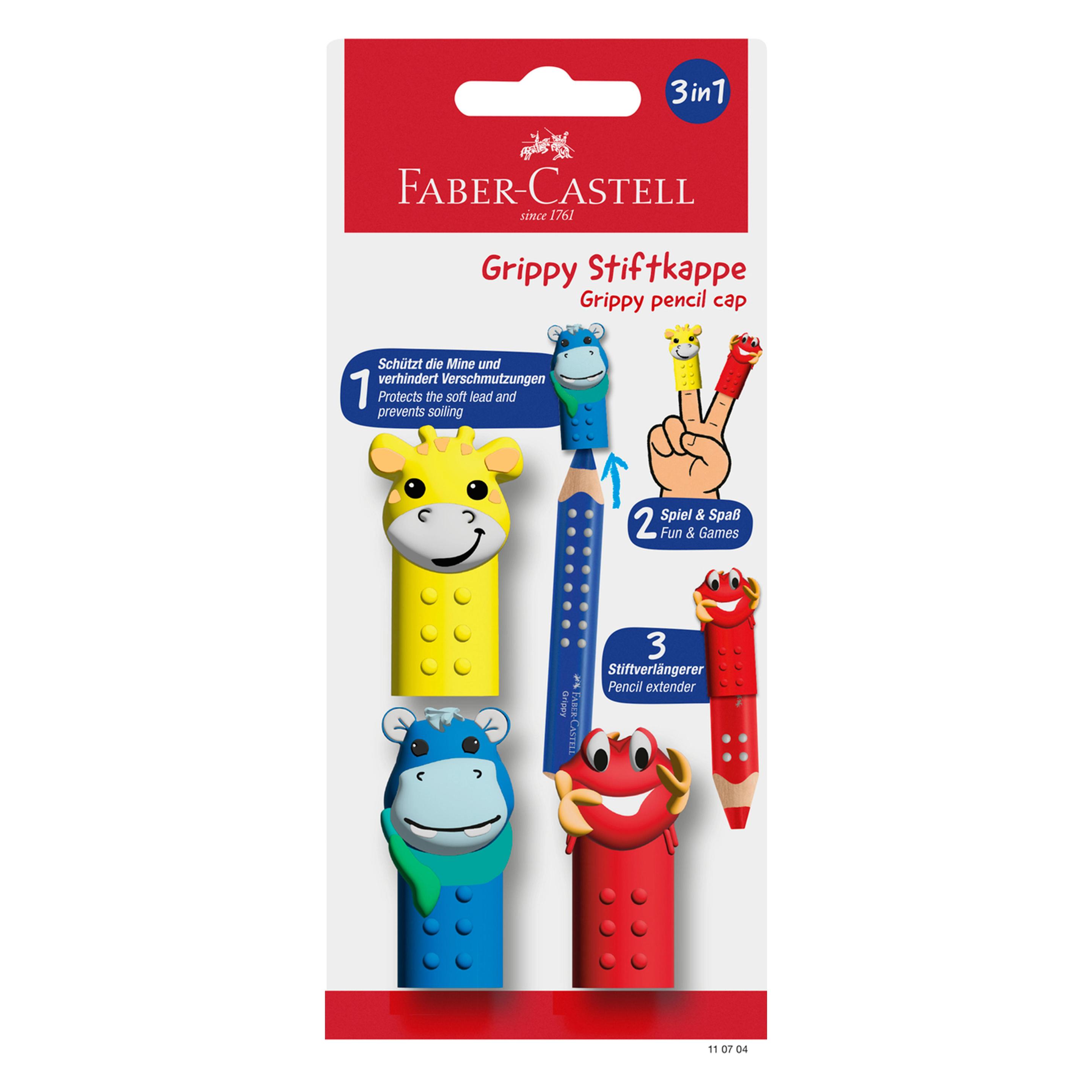 Faber-Castell Stiftkappe Grippy (3x) (110704)