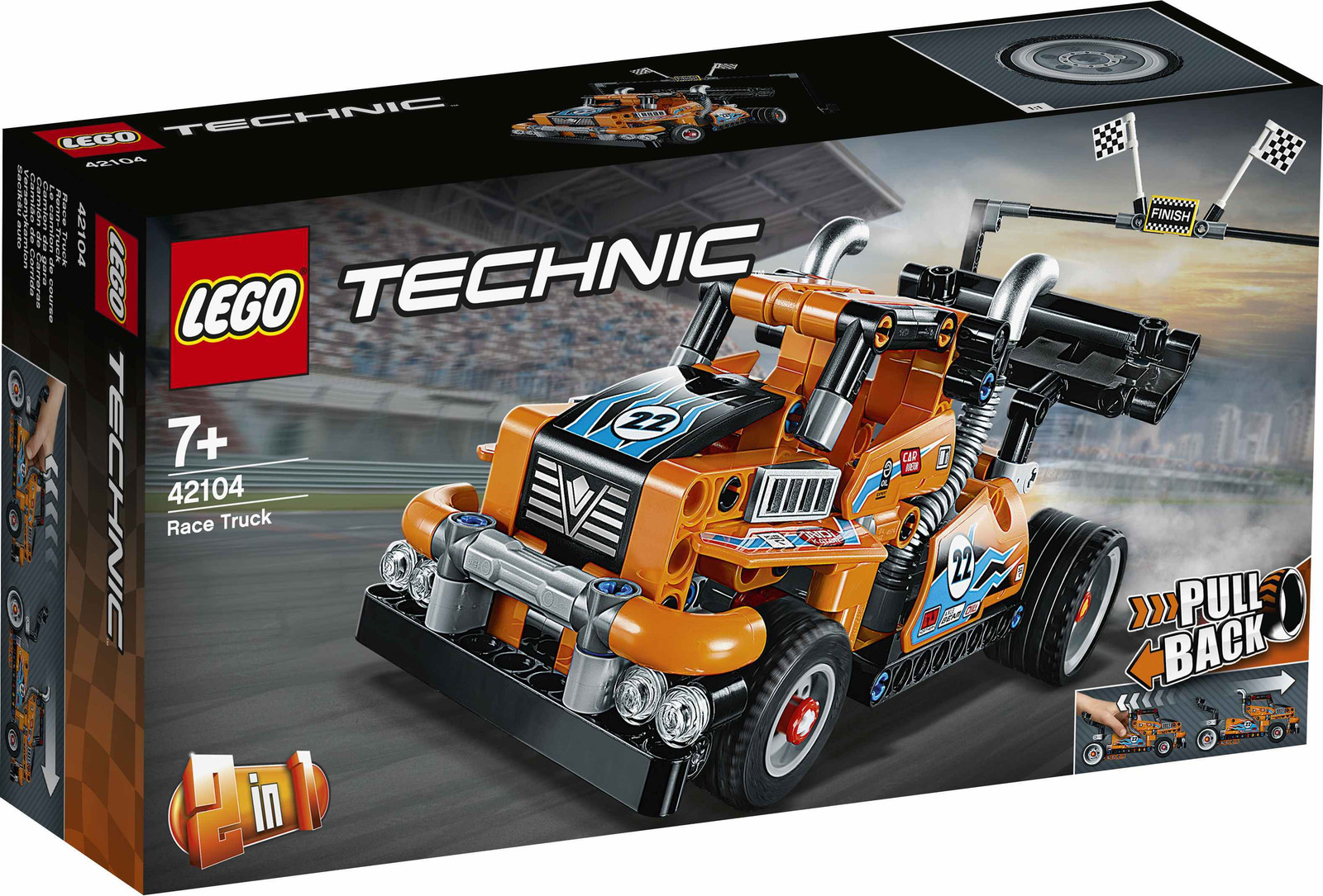 LEGO Technic Racevrachtwagen 42104 constructiespeelgoed