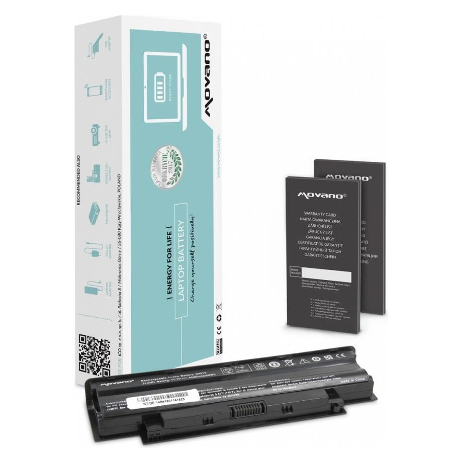 Movano Batterie Dell 13R 14R15R (BT (6 Zellen, 4400 mAh) (BT/DE-14R)