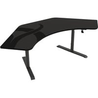 Arena Angelo, Gaming-Tisch schwarz, Pure Black