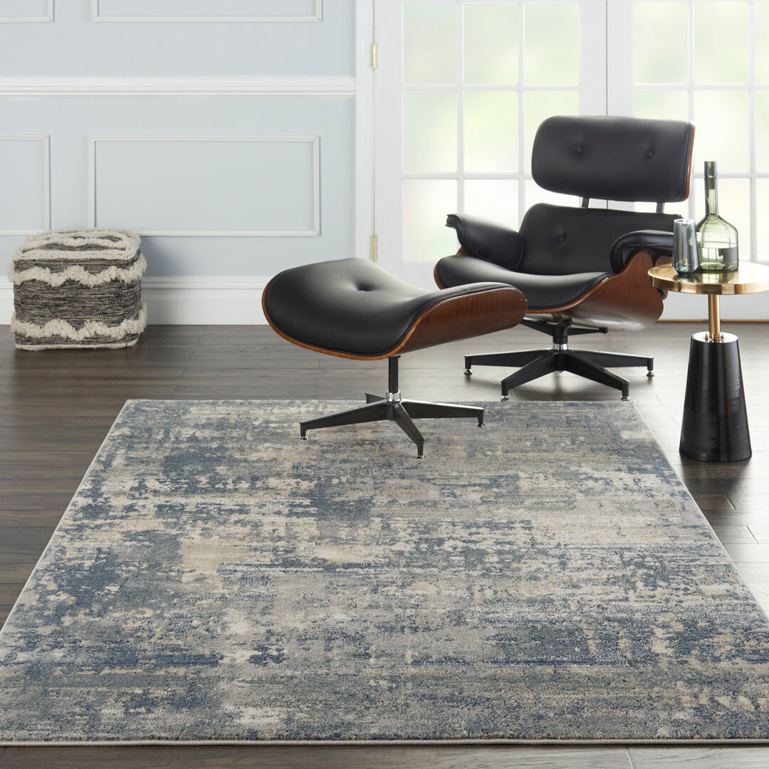 Trent Austin Design Durango Area Rug Gray Rectangle 114cm x 175cm