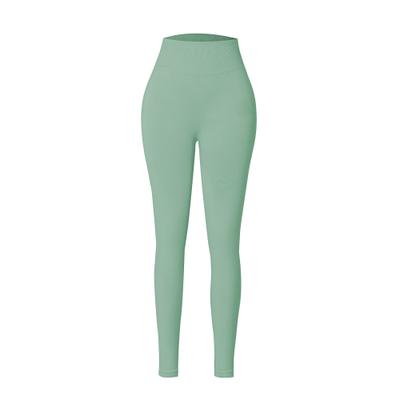 Leggings YEAZ "Leggings FLEX", Damen, Gr. S, US, grün, Obermaterial: 90% Polyamid PA. 10% Elasthan EL., Hosen Leggings
