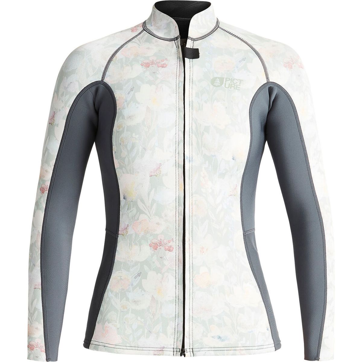 Picture Will W Full Zip 1.5 TOP fusain (C) M WVT294CPrairie FusainM