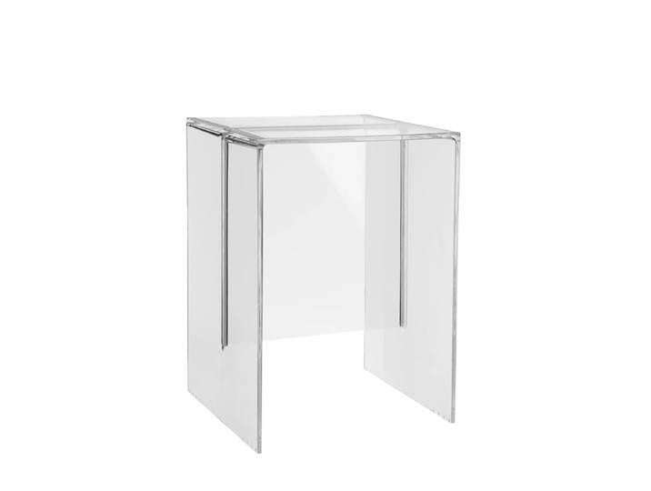 Kartell - Max-Beam Hocker/Beistelltisch, transparent-glasklar