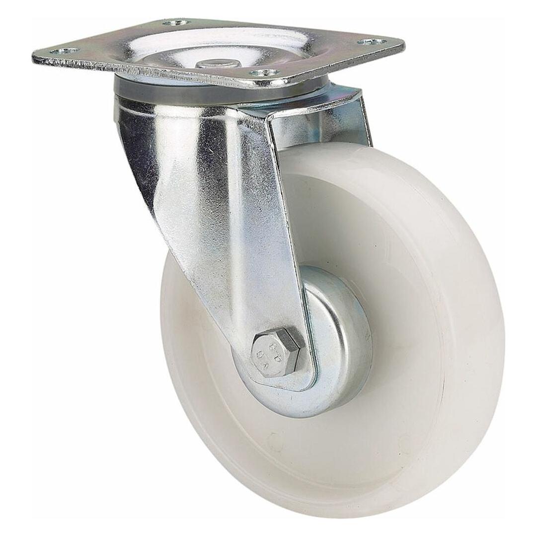 Ruedas Alex Rueda Weiss Poliamix 170 Kg Drehbar Ø 12,5 Cm (57236604)