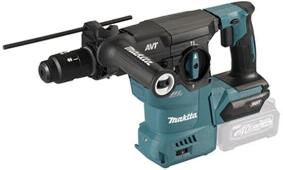 Makita HR009GZ Akku-Kombihammer 40V max. mit Schnellwechselfutter (ohne Akkus, ohne Ladegerät)   für Beton, Mauerwerk oder Holz   mit LED-Licht und Vibrationsdämpfung)