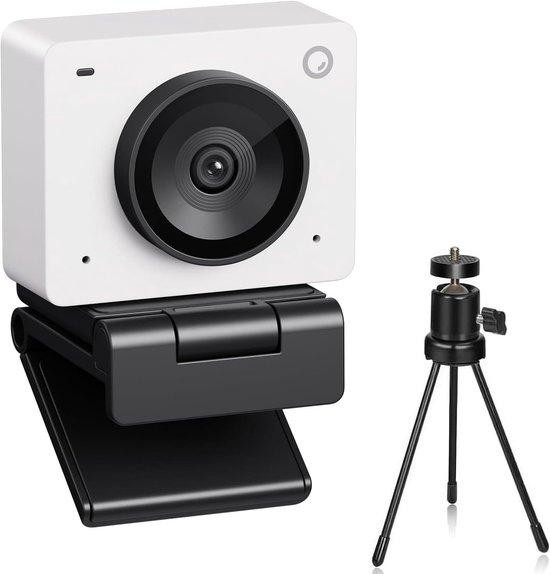 Obsbot Webcam met AI gezichtsherkenning en 1080P 100FPS - Wit