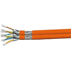 4X2X2AWG23/1-500 - CAT-7 Twin-Verlegekabel, 1000 MHz, 500m