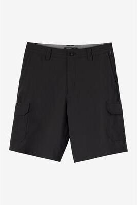 O'Neill s Trvlr Cargo 20"" Hybrid Shorts in Black, Size 34, Elastane/Nylon/Polyamide"