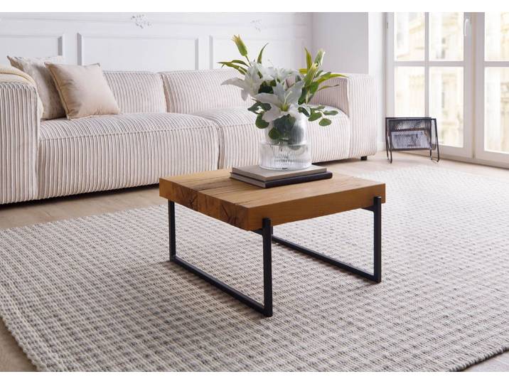 Couchtisch Eiche 60x60x35 natur geölt LOUNGE COLLECTION #04