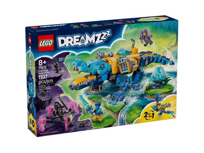 LEGO DreamZzz le Sous-Marin crocodile 71512 LEGO