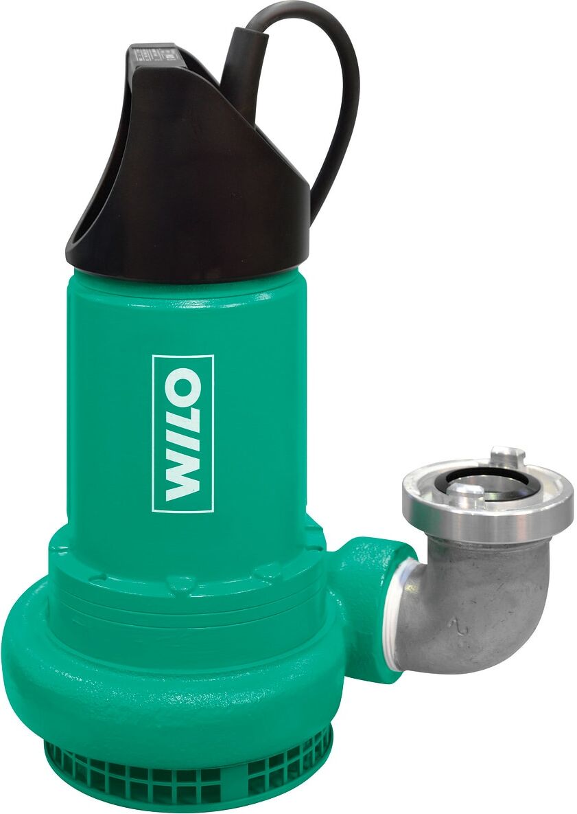 Motopompe submersible pour eaux usées Wilo 6019447 KS 14 D, 400 V, 0,75 kW