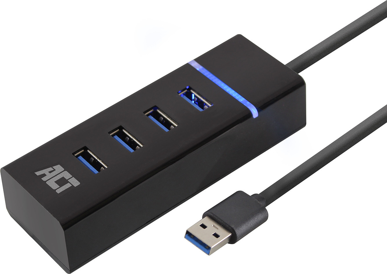 ACT USB-hub 3.2 met 4 USB-A poorten, model AC6300
